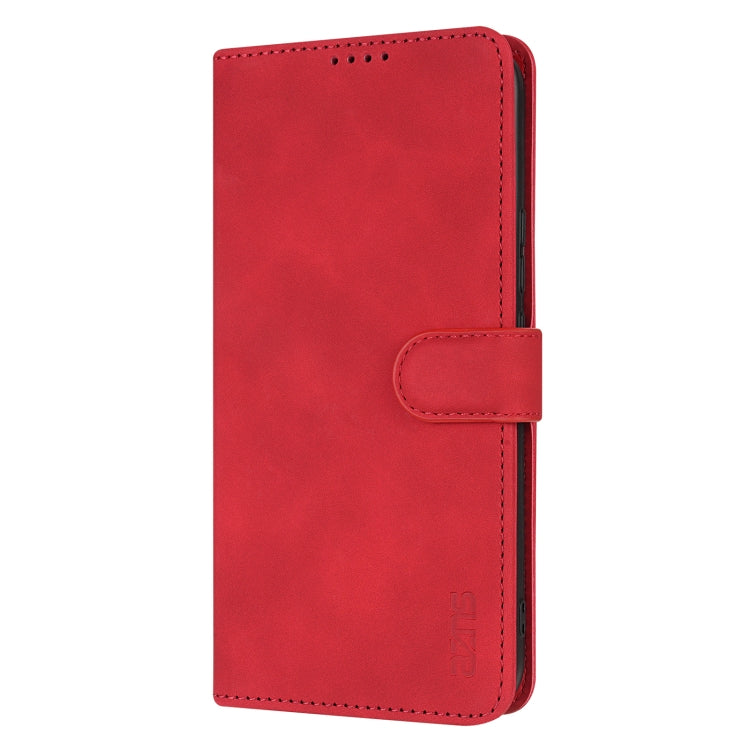 For Huawei Mate 70 AZNS Skin Feel Calf Texture Flip Leather Phone Case(Red) - Huawei Cases by AZNS | Online Shopping UK | buy2fix