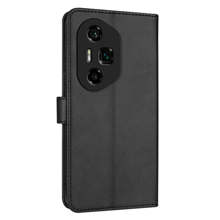 For Honor 300 Ultra AZNS Skin Feel Calf Texture Flip Leather Phone Case(Black) - Honor Cases by AZNS | Online Shopping UK | buy2fix