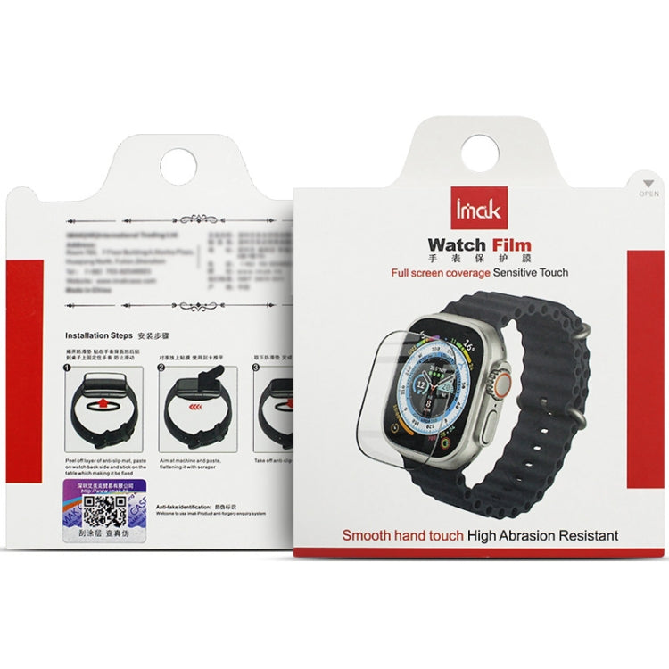 For Garmin Forerunner 165 IMAK HD High Transparent Wear-resistant Watch Screen Protective Film - Screen Protector by imak | Online Shopping UK | buy2fix