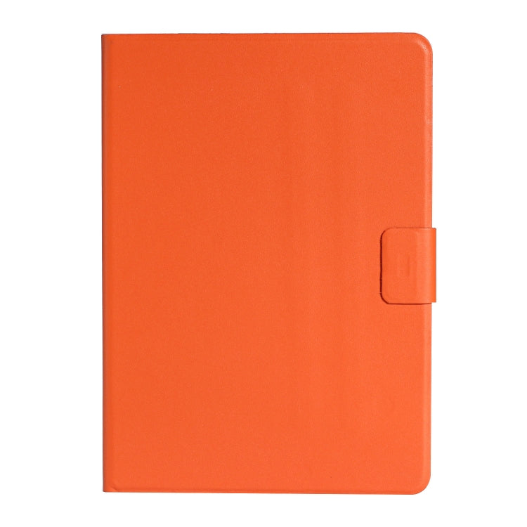 For Samsung Galaxy Tab A9+ Pure Color PU Tablet Case with Sleep / Wake-up Function(Orange) - Galaxy Tab A9+ by buy2fix | Online Shopping UK | buy2fix