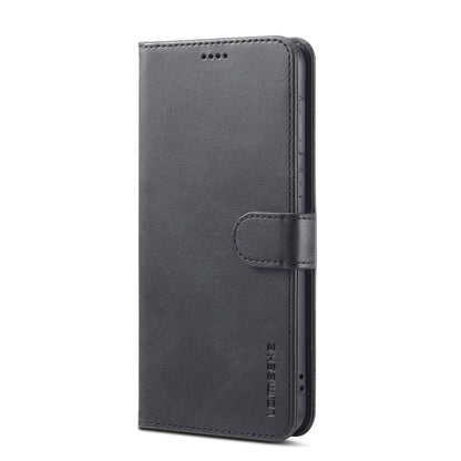 For Honor X50 LC.IMEEKE Calf Texture Leather Phone Case(Grey) - Honor Cases by LC.IMEEKE | Online Shopping UK | buy2fix