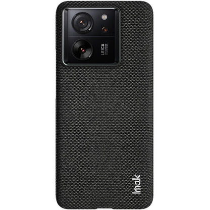For Xiaomi 13T 5G / 13T Pro 5G imak Ruiyi Series Cloth Texture PU + PC Phone Case(Black) - Xiaomi Cases by imak | Online Shopping UK | buy2fix
