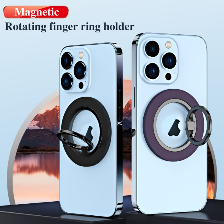 Magsafe Magnetic Electroplating Phone Ring Holder(White) - Ring Holder by buy2fix | Online Shopping UK | buy2fix