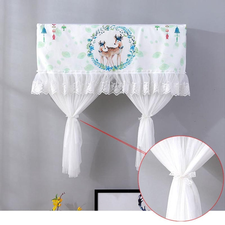 Do Not Take Dust-proof And Anti Direct Blowing Simple Wind Hanging Machine Air Conditioner Moon Cover, Size:Width 86 × Thickness 20 × Height 90cm(Flowerpot) - Dust Covers by buy2fix | Online Shopping UK | buy2fix