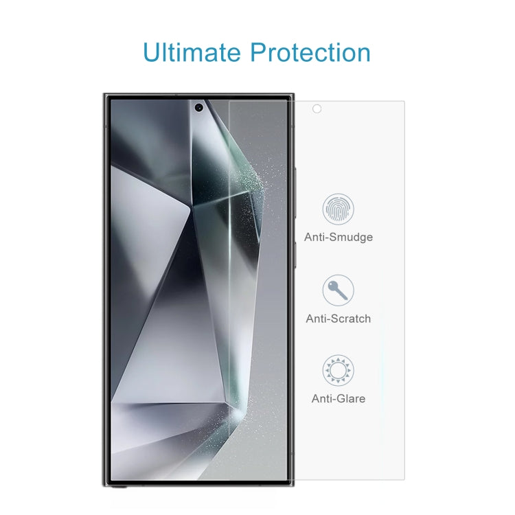 For Samsung Galaxy S25 Ultra 5G 0.18mm 9H 2.5D Tempered Glass Film, Support Fingerprint Unlocking - Galaxy S25 Ultra 5G Tempered Glass by DIYLooks | Online Shopping UK | buy2fix