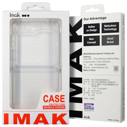 For Motorola Razr 40 imak UX-6 series All-inclusive Shockproof Airbag TPU Invisible Phone Case(Transparent) - Motorola Cases by imak | Online Shopping UK | buy2fix