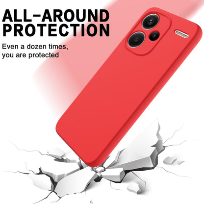 For Xiaomi Redmi Note 13 Pro+ 5G Global Solid Color Liquid Silicone Dropproof Full Coverage Phone Case(Red) - Note 13 Pro+ Cases by buy2fix | Online Shopping UK | buy2fix