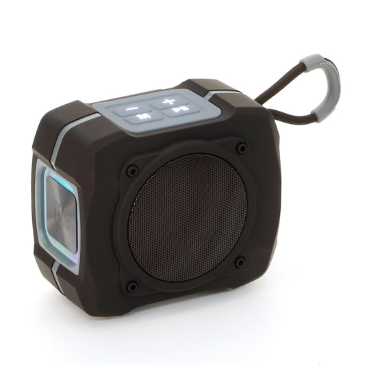 T&G TG661 Colorful LED Portable Outdoor Wireless Bluetooth Speaker(Black) - Desktop Speaker by T&G | Online Shopping UK | buy2fix
