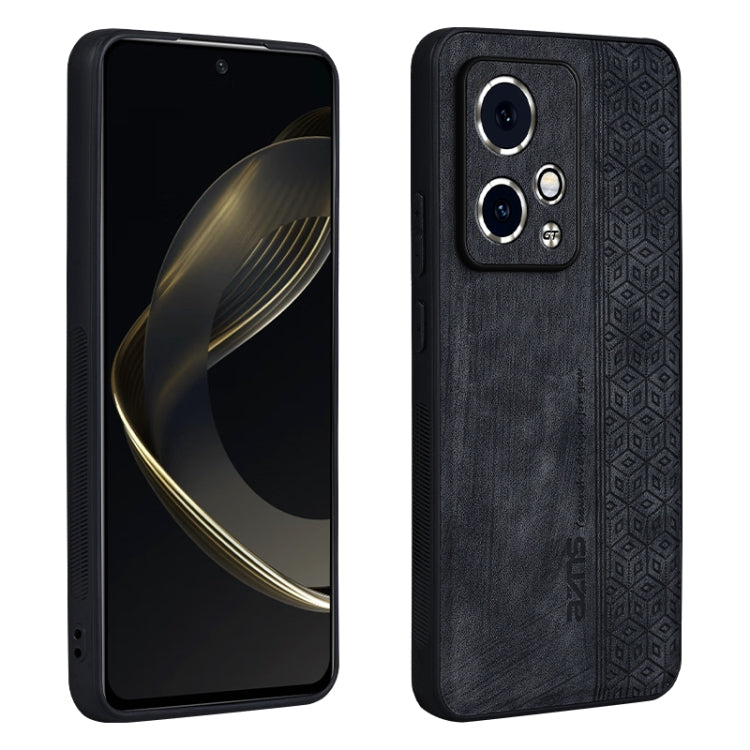 For Honor 90 GT AZNS 3D Embossed Skin Feel Phone Case(Black) - Honor Cases by AZNS | Online Shopping UK | buy2fix