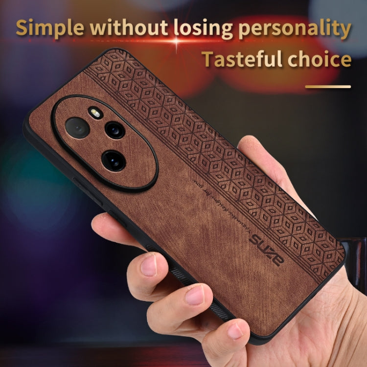 For Honor 100 Pro AZNS 3D Embossed Skin Feel Phone Case(Sapphire Blue) - Honor Cases by AZNS | Online Shopping UK | buy2fix