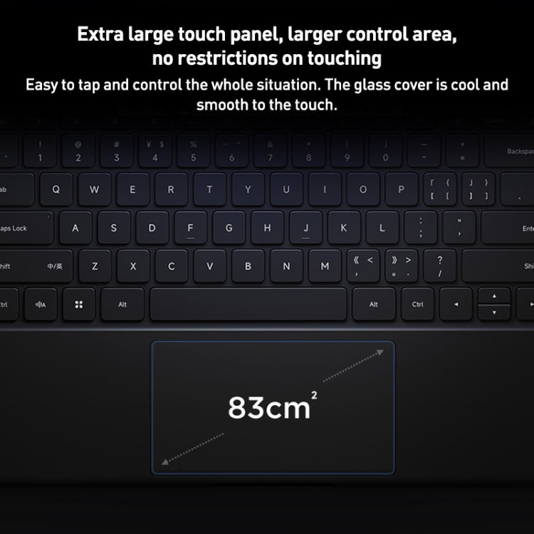 Original For Xiaomi Pad 6 Max 14 Intelligent Touch Pad Keyboard(Black) - Others Keyboard by Xiaomi | Online Shopping UK | buy2fix