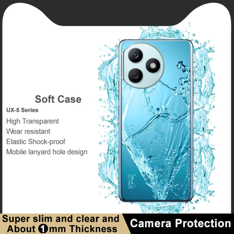 For Honor X50i+ 5G IMAK UX-5 Series Transparent TPU Phone Case - Honor Cases by imak | Online Shopping UK | buy2fix