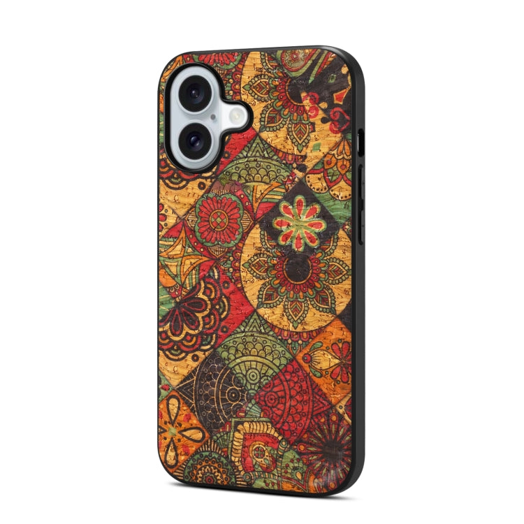 For iPhone 16 Four Seasons Flower Language Series TPU Phone Case(Autumn Yellow) - iPhone 16 Cases by buy2fix | Online Shopping UK | buy2fix