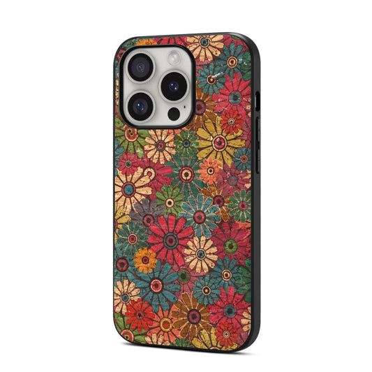 For iPhone 16 Pro Max Four Seasons Flower Language Series TPU Phone Case(Spring Green) - iPhone 16 Pro Max Cases by buy2fix | Online Shopping UK | buy2fix