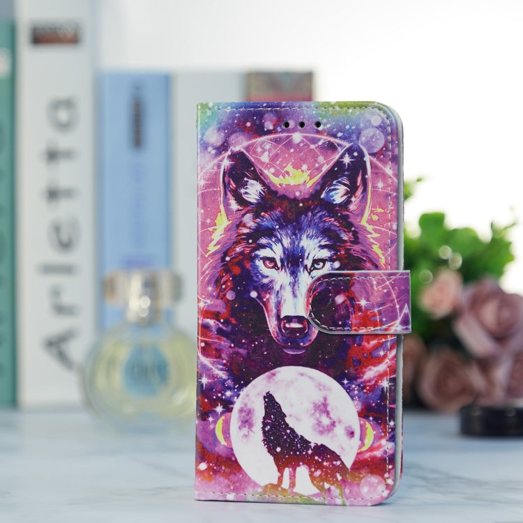 For Ulefone Note 14 Painted Pattern Horizontal Flip Leather Phone Case(Wolf Totem) - Ulefone Cases by buy2fix | Online Shopping UK | buy2fix