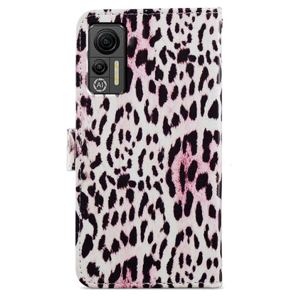 For Ulefone Note 14 Painted Pattern Horizontal Flip Leather Phone Case(Leopard) - Ulefone Cases by buy2fix | Online Shopping UK | buy2fix