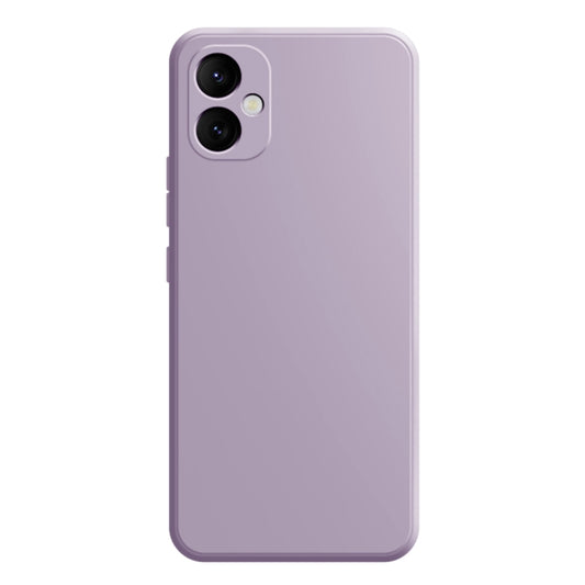 For Samsung Galaxy A05 Imitation Liquid Silicone Phone Case(Light Purple) - Galaxy Phone Cases by buy2fix | Online Shopping UK | buy2fix