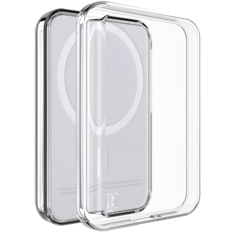 For MagSafe Battery Pack imak UX-5 Series Transparent Shockproof TPU Protective Case(Transparent) - More iPhone Cases by imak | Online Shopping UK | buy2fix