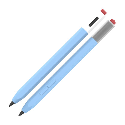 For Xiaomi Inspiration Stylus 1st LOVE MEI Retro Style Silicone Protective Pen Case(Blue) - Pencil Accessories by LOVE MEI | Online Shopping UK | buy2fix