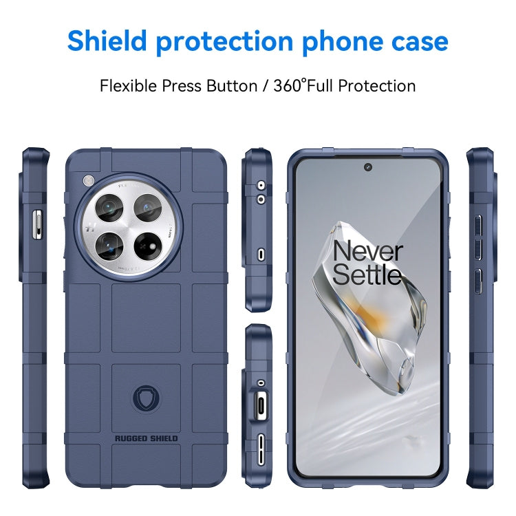 For OnePlus 12 Full Coverage Shockproof TPU Phone Case(Blue) - OnePlus Cases by buy2fix | Online Shopping UK | buy2fix