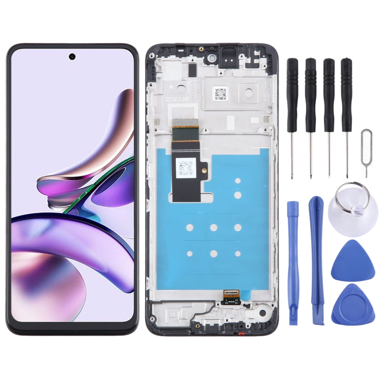 For Motorola Moto G23 OEM LCD Screen Digitizer Full Assembly with Frame - LCD Screen by buy2fix | Online Shopping UK | buy2fix