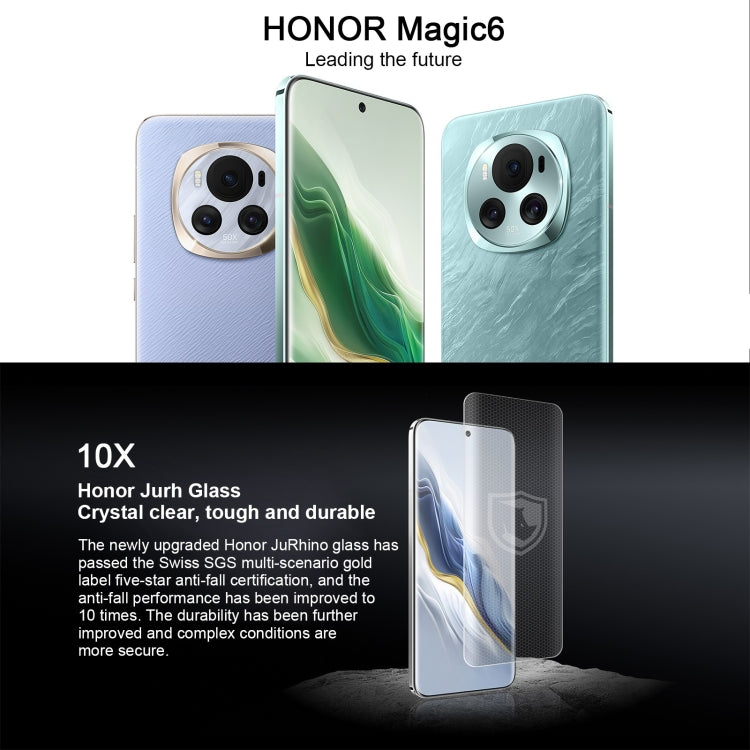 Honor Magic6, 16GB+256GB , 6.78 inch Magic OS 8.0 Snapdragon 8 Gen 3 Octa Core up to 3.3GHz, Network: 5G, OTG, NFC, Support Google Play(White) - Honor by Huawei | Online Shopping UK | buy2fix