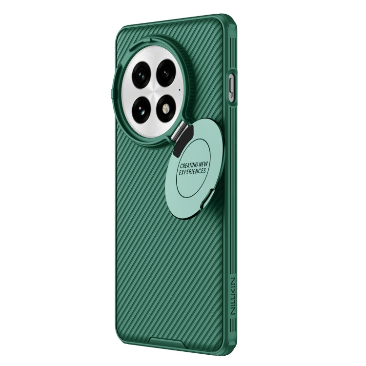 For OnePlus 13 NILLKIN CamShield Prop MagSafe Magnetic PC Phone Case(Green) - OnePlus Cases by NILLKIN | Online Shopping UK | buy2fix