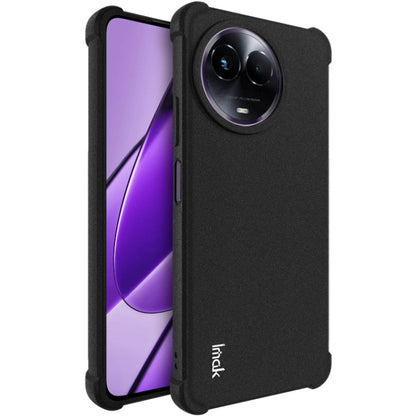 For Realme 11 5G Global/11x 5G Global/C67 5G Global imak Shockproof Airbag TPU Phone Case(Matte Black) - Realme Cases by imak | Online Shopping UK | buy2fix