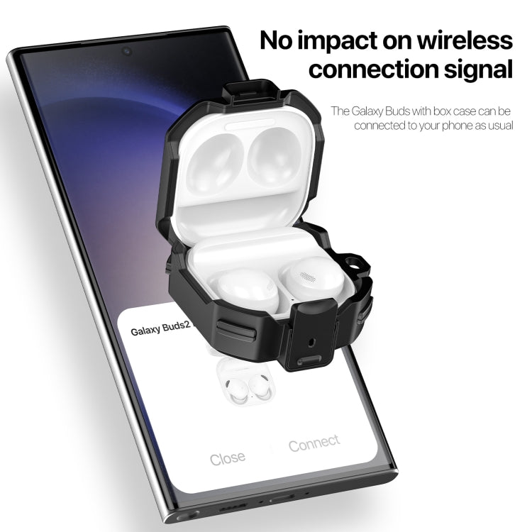 For Samsung Galaxy Buds 2/2 Pro / Buds FE DUX DUCIS SECA Series TPU + PC Wireless Earphones Protective Case(White) - Samsung Earphone Case by DUX DUCIS | Online Shopping UK | buy2fix