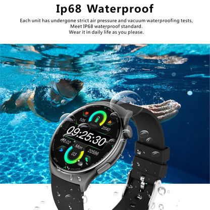 QX10 1.43 inch BT5.2 Smart Sport Watch, Support Sleep / Heart Rate / Blood Oxygen / Blood Pressure Health Monitor(Black) - Smart Watches by buy2fix | Online Shopping UK | buy2fix