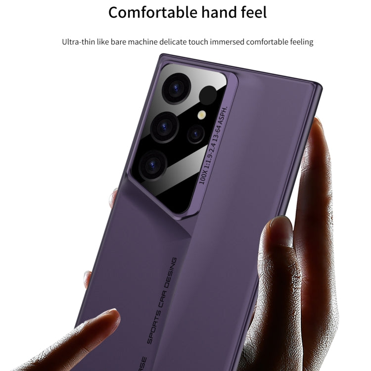 For Samsung Galaxy S24 Ultra 5G GKK Blade Ultra-thin Full Coverage Phone Case(Purple) - Galaxy S24 Ultra 5G Cases by GKK | Online Shopping UK | buy2fix