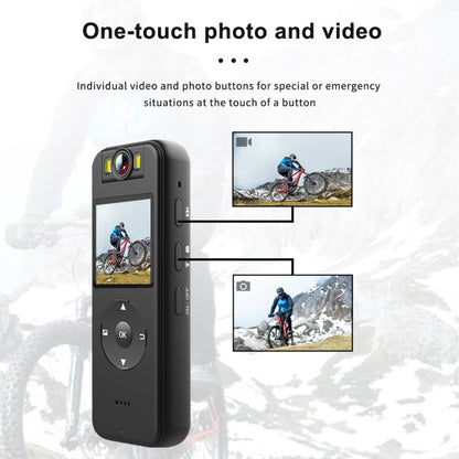 Z09 4K HD Clip-On Smart Video Recorder with Ring Stand(Black) - Digital Video Recorder by buy2fix | Online Shopping UK | buy2fix