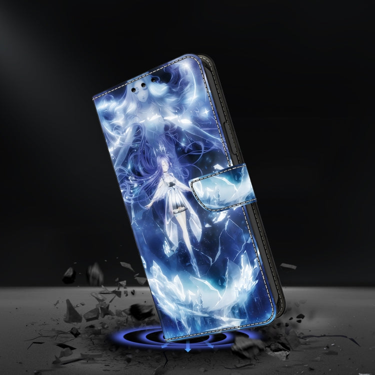 For Google Pixel 9 Crystal Painted Leather Phone case(Magic Fairy) - Google Cases by buy2fix | Online Shopping UK | buy2fix