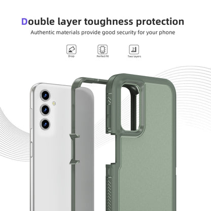 For Samsung Galaxy S23 FE 5G Guard Life Waterproof Frosted Phone Case(Green) - Galaxy S23 FE 5G Cases by buy2fix | Online Shopping UK | buy2fix