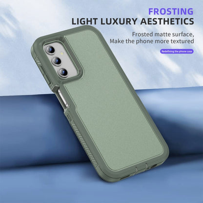 For Samsung Galaxy S23 FE 5G Guard Life Waterproof Frosted Phone Case(Green) - Galaxy S23 FE 5G Cases by buy2fix | Online Shopping UK | buy2fix