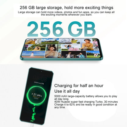 Hi Enjoy 70 Pro 5G, 8GB+128GB, Side Fingerprint Identification, 6.7 inch HarmonyOS 4.0 Dimensity 700 Octa Core 2.2GHz, Network: 5G, OTG, Not Support Google Play(Black) - Huawei Mate & P by Huawei | Online Shopping UK | buy2fix