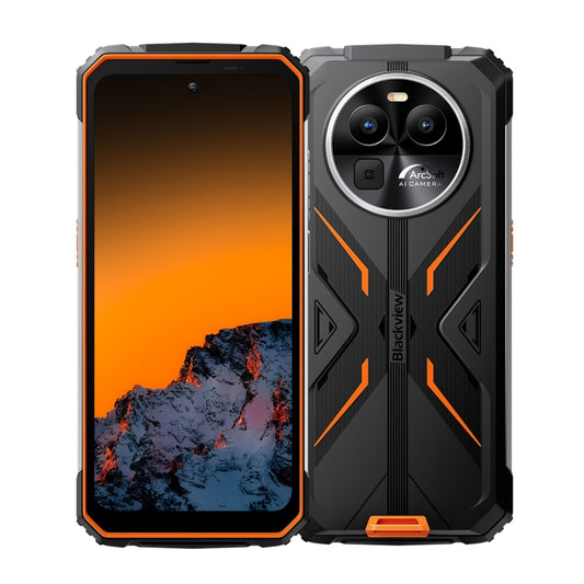 [HK Warehouse] Blackview BV8100 Rugged Phone, 8GB+256GB, 6.5 inch Android 14 MediaTek Helio G99 Octa Core up to 2.2GHz, Network: 4G, NFC, OTG(Orange) - Blackview by Blackview | Online Shopping UK | buy2fix
