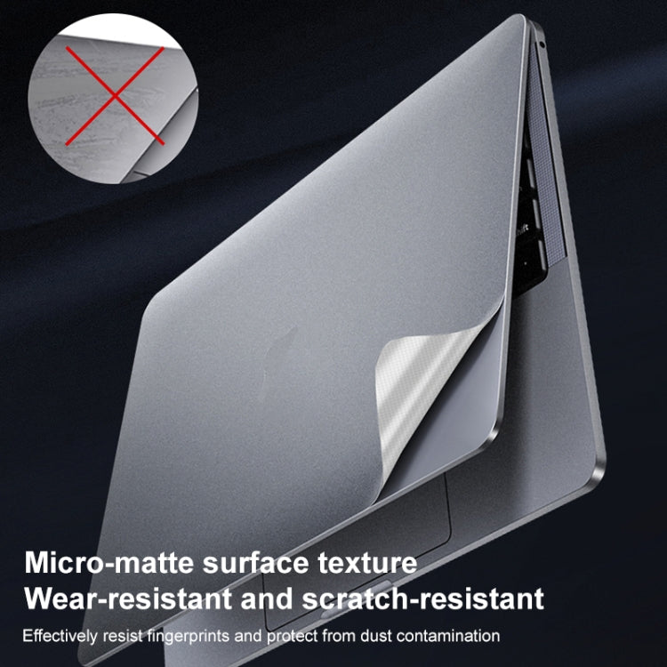 For MacBook Pro 16.2 inch 2021 ZGA 5 in 1 Laptop All-round Protective Film(Grey) - Skin Sticker by ZGA | Online Shopping UK | buy2fix