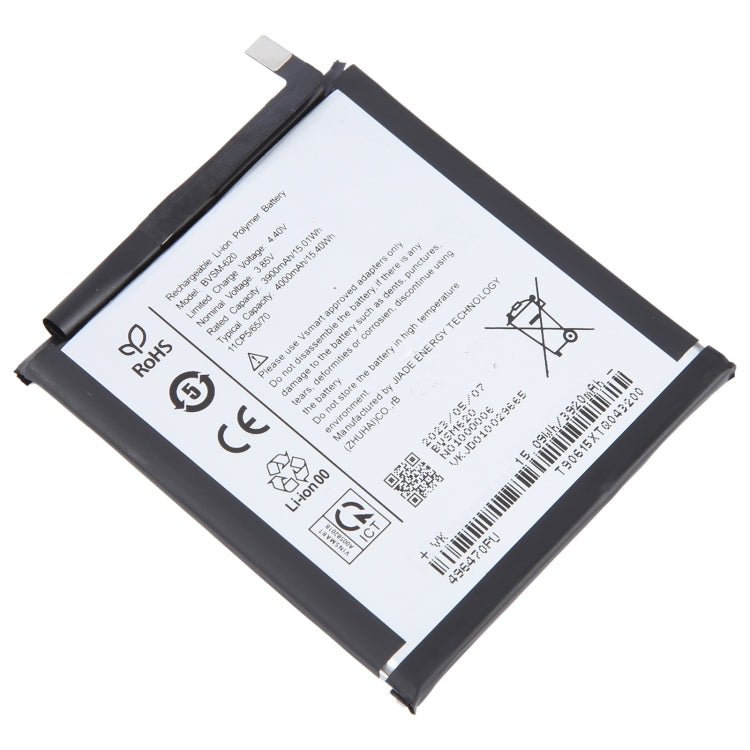 For VSMART BVSM-620 4000mAh Battery Replacement - Others by buy2fix | Online Shopping UK | buy2fix