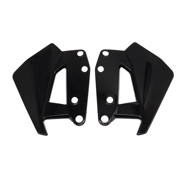 For BMW R1300GS Motorcycle Side Air Deflector Windshield(Black) - Ornamental Parts by buy2fix | Online Shopping UK | buy2fix