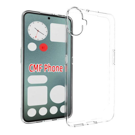 For Nothing CMF Phone 1 Waterproof Texture TPU Phone Case(Transparent) - More Brand by buy2fix | Online Shopping UK | buy2fix