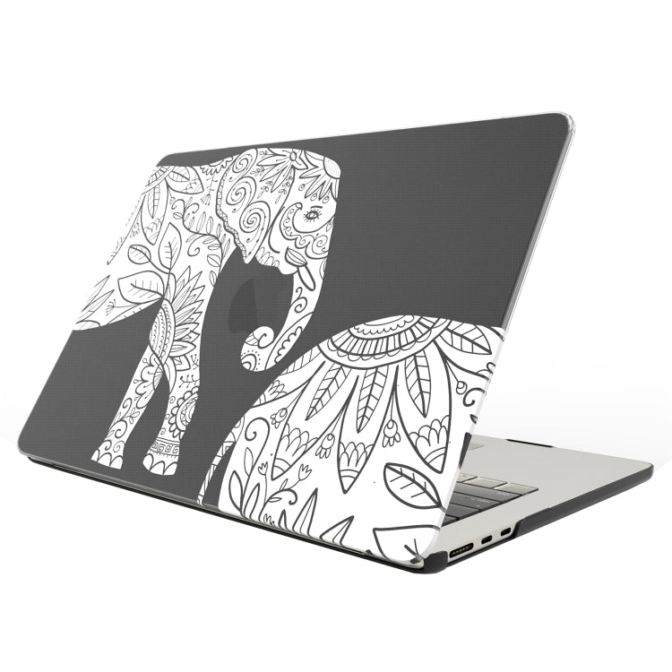 For MacBook Air 13.3 A1932 / A2179 / A2337 UV Printed Pattern Laptop Frosted Protective Case(DDC-864) - MacBook Air Cases by buy2fix | Online Shopping UK | buy2fix