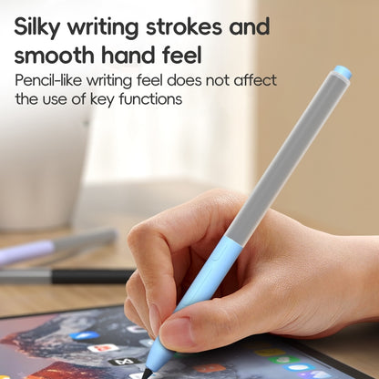 For Xiaomi Focus Pen III Stylus Pen Jelly Style Translucent Silicone Protective Case(Grey) - Pencil Accessories by buy2fix | Online Shopping UK | buy2fix