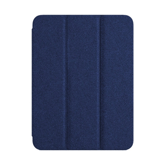 For iPad Air 10.9 2022 / 2020 ZGA Tri-Fold Voltage Smart Leather Tablet Case(Blue) - iPad Air (2022) / (2020) 10.9 Cases by ZGA | Online Shopping UK | buy2fix