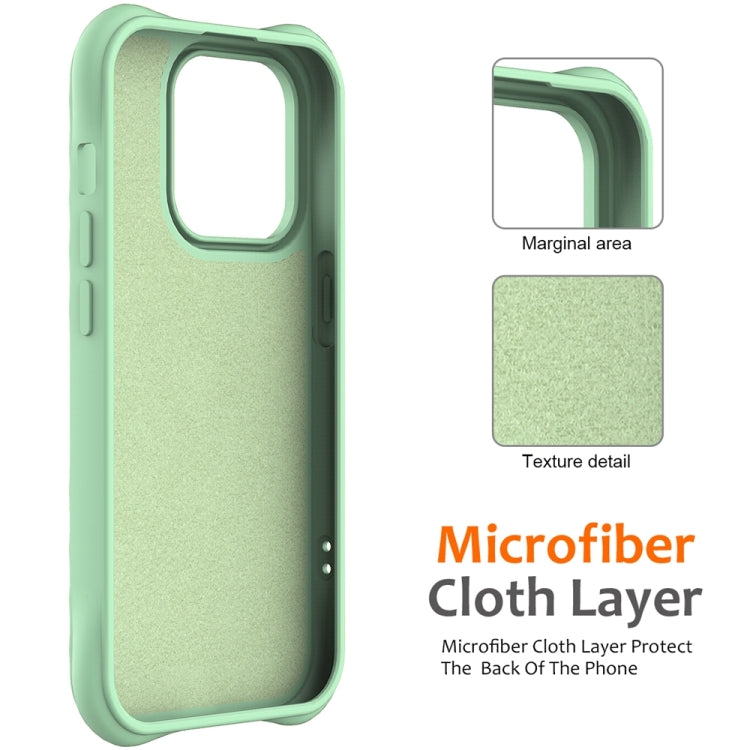 For iPhone 13 Pro Max Wave Texture MagSafe Magnetic Liquid Silicone Phone Case(Green) - iPhone 13 Pro Max Cases by buy2fix | Online Shopping UK | buy2fix