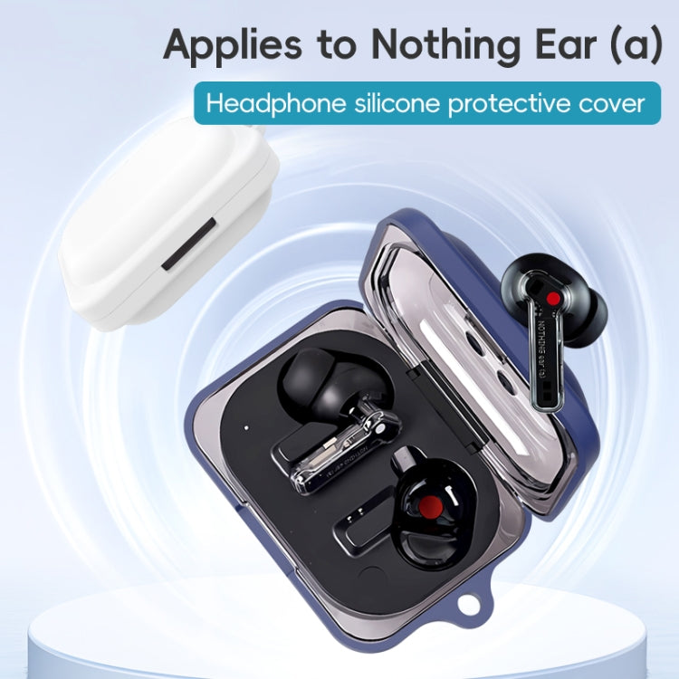 For Nothing Ear a Wireless Earphone Silicone Protective Case(Dark Blue) - Other Earphone Case by buy2fix | Online Shopping UK | buy2fix