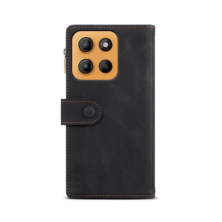 For Motorola Moto G15 ESEBLE Retro Frosted RFID Leather Phone Case(Black) - Motorola Cases by ESEBLE | Online Shopping UK | buy2fix