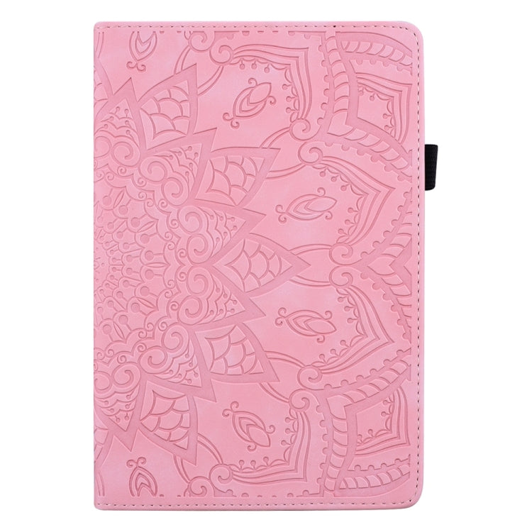 For iPad Pro 13 2024 Calf Texture Embossed Leather Tablet Case(Pink) - iPad Pro 13 2024 Cases by buy2fix | Online Shopping UK | buy2fix