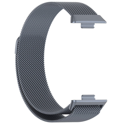 For Huawei Watch Fit3 Milanese Metal Watch Band(Space Grey) - Watch Bands by buy2fix | Online Shopping UK | buy2fix