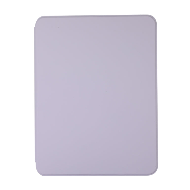 For iPad Pro 13 2024 2 in 1 Acrylic Split Rotating Leather Tablet Case(Lavender) - iPad Pro 13 2024 Cases by buy2fix | Online Shopping UK | buy2fix